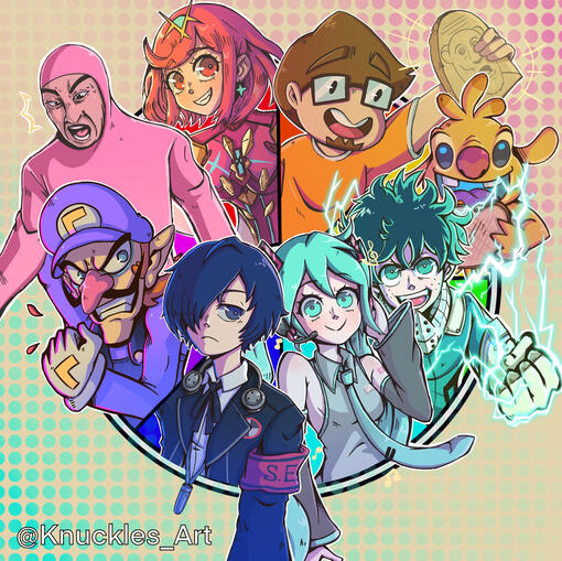 Character Color Wheel